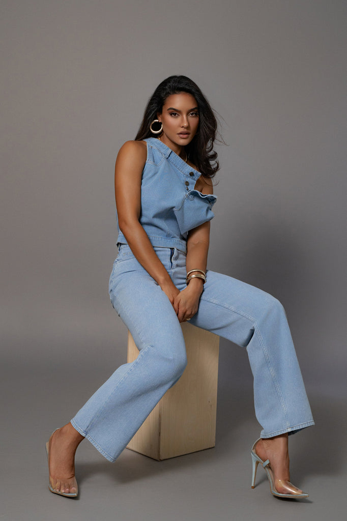 Medium Wash Denim Aline Jeans