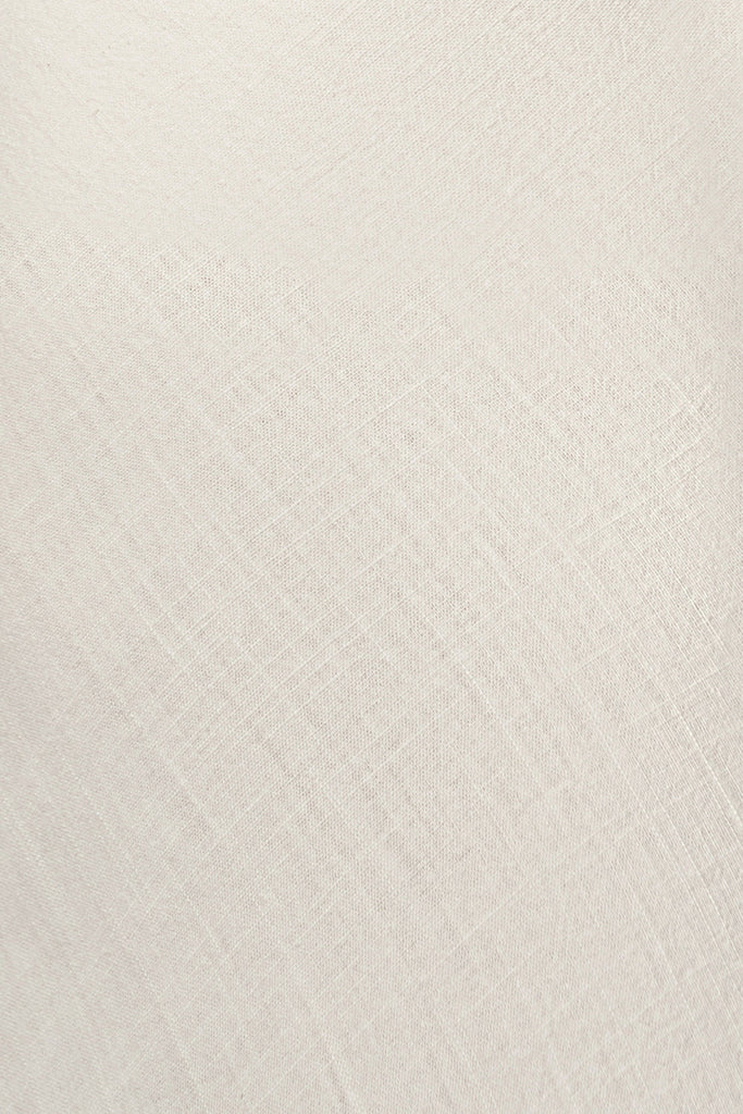 Ivory Villa Views Linen Trousers