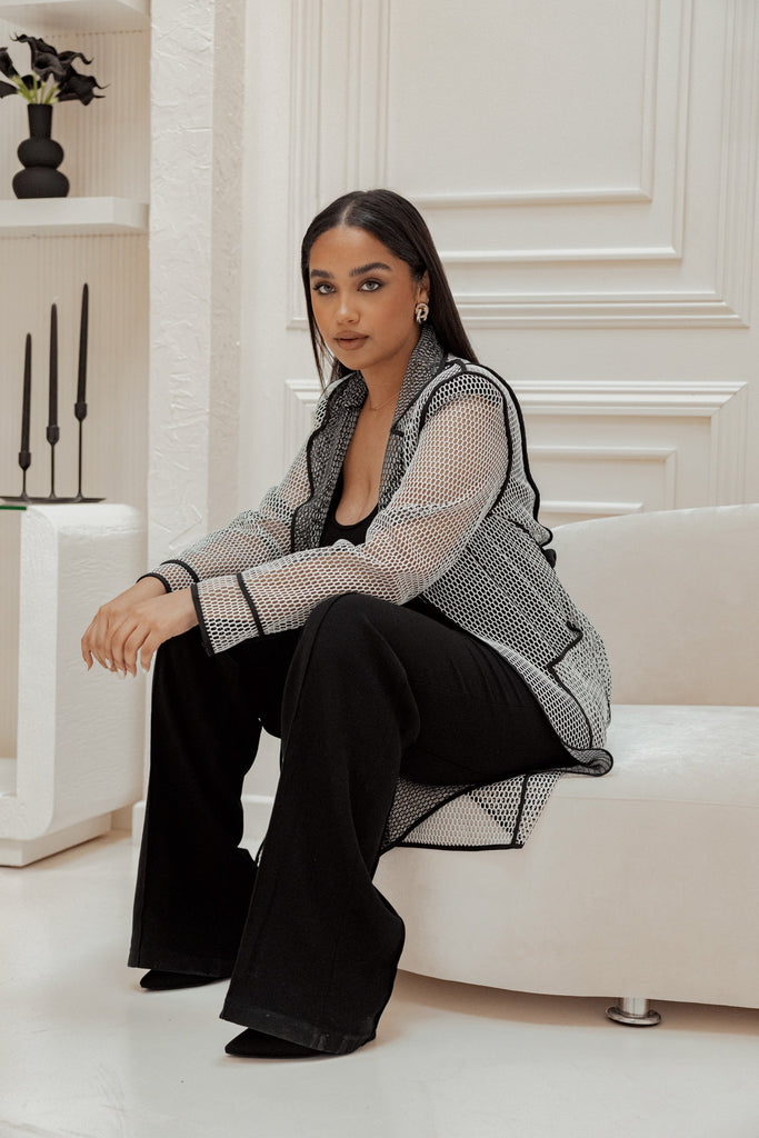 Black Arlette Trousers