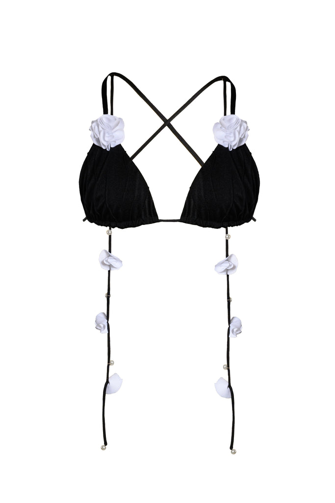 Fleur Top Black
